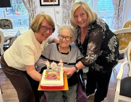 Irene celebrates her 103rd birthday 