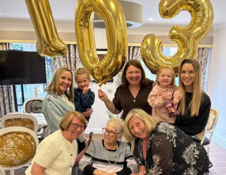 Irene celebrates her 103rd birthday 