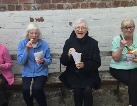 Residents enjoy a day trip to Beamish 