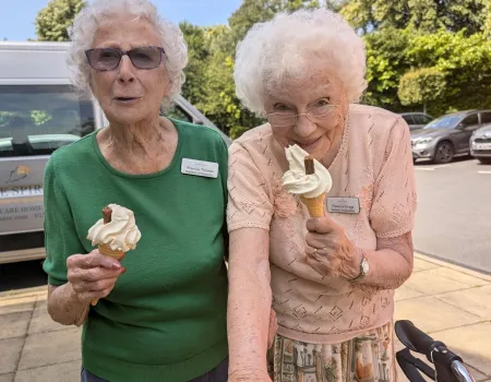 Ice Cream on a sunny day!