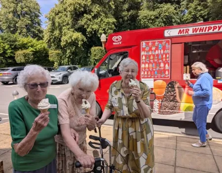 Ice Cream on a sunny day!