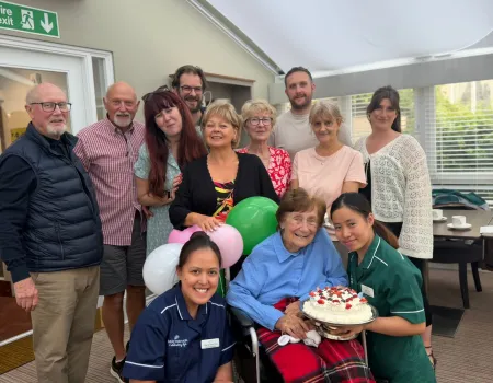 Celebrating Jean's 92nd Birthday