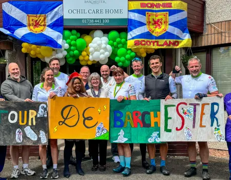 Tour de Barchester Brings a Fantastic Day to Ochil Care Home