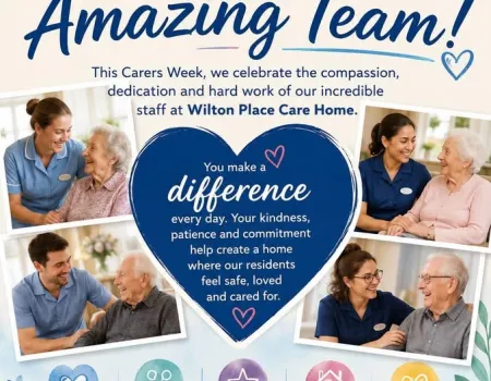 Wilton Place celebrates Carer's Week 