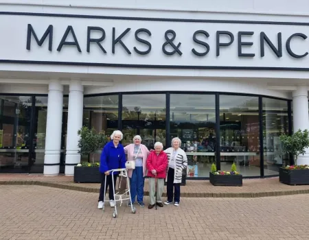 Shopped ‘til we dropped 