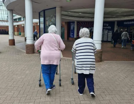 Shopped ‘til we dropped 