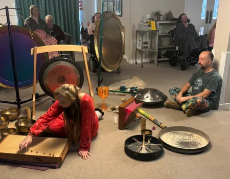 Sound bath