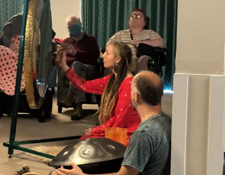 Sound bath