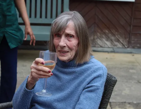 Sunshine, Smiles and a Sip of Something Lovely in Our Garden
