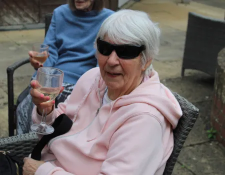 Sunshine, Smiles and a Sip of Something Lovely in Our Garden