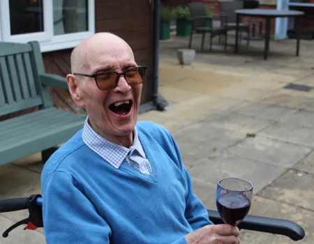 Sunshine, Smiles and a Sip of Something Lovely in Our Garden