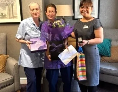 Housekeeper celebrates 20-years of loyal service 