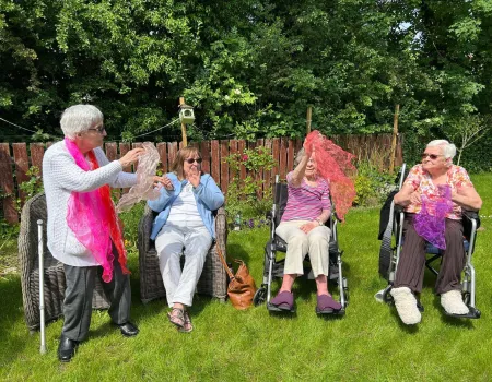Home celebrate senior health and fitness day