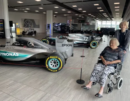 Trip out to Mercedes World in Weybridge