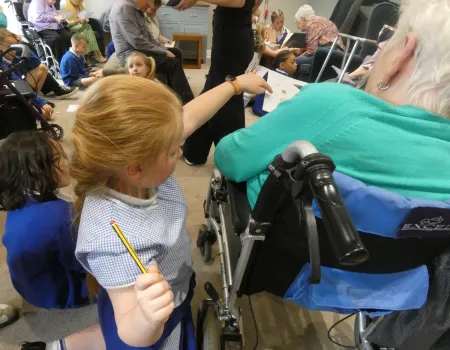 Intergenerational visits 