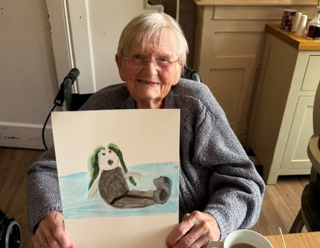 A Creative Afternoon Painting Chester the Rabbit and the Barchester Bear