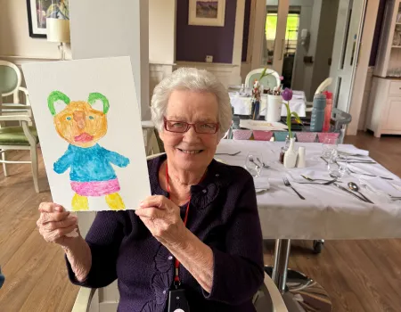 A Creative Afternoon Painting Chester the Rabbit and the Barchester Bear