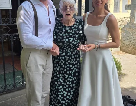A beautiful wedding celebration 