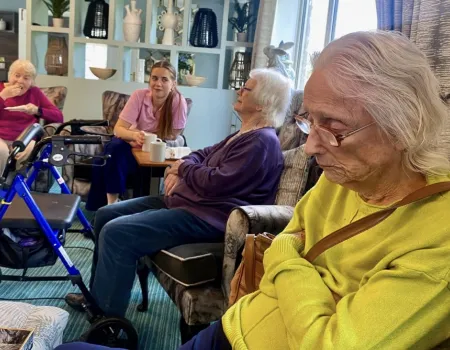 Dementia Café Success at Chacombe Park 