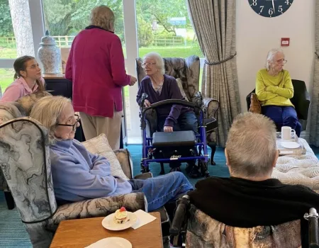 Dementia Café Success at Chacombe Park 