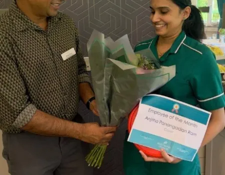 Employee of the Month for Anjitha
