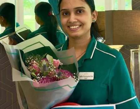 Employee of the Month for Anjitha