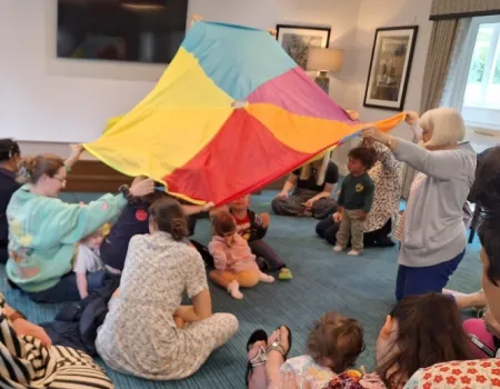 Babies & Toddlers Enjoy A Fun Filled Day at Chacombe Park