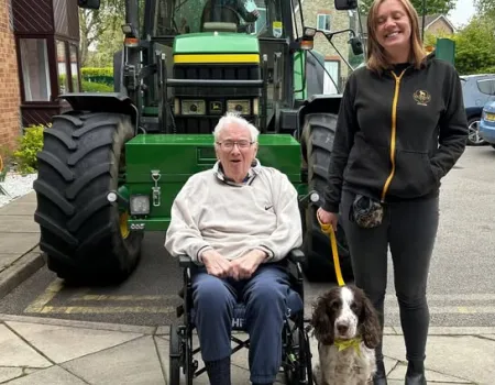 Tractor visit 