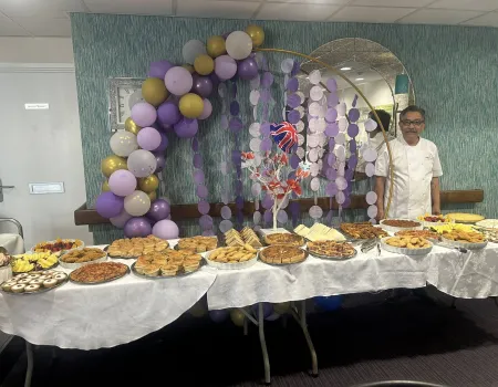 VE Day buffet