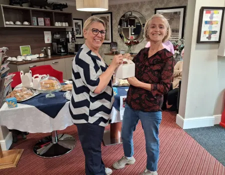 Charity bake sale