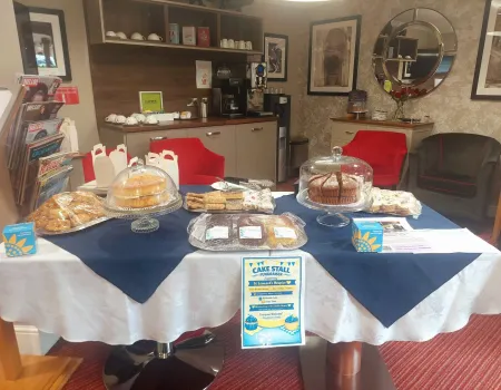 Charity bake sale