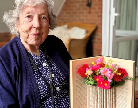 Turning Old Books Into Beautiful Blooms 