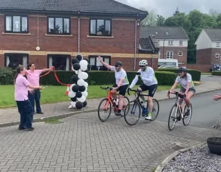 Tour De Barchester finish line 