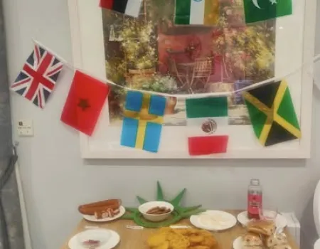 A wonderful afternoon of food, music, and creativity from around the world