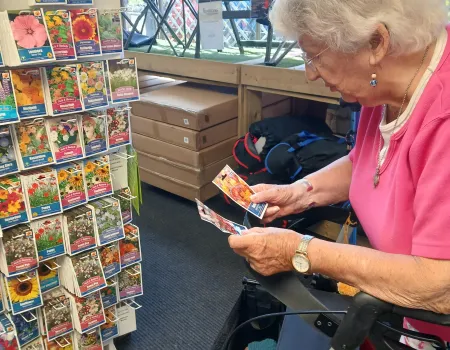 Garden centre outing