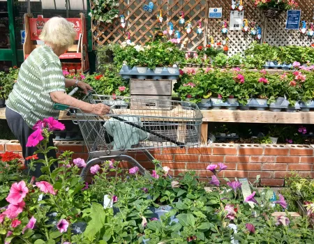 Garden centre outing