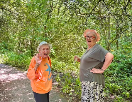 A walk in the woods