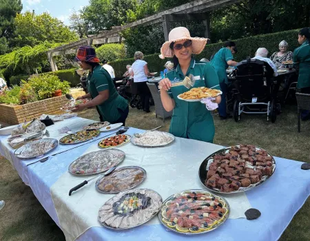 Summer Garden Picnic