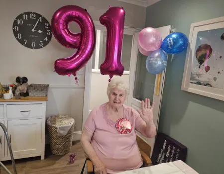 Margaret's 91st birthday