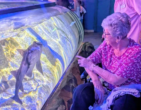 Betty's wish granted