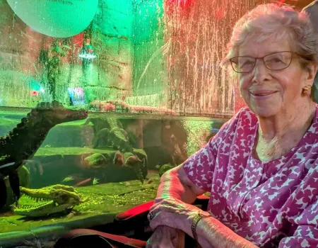 Betty's wish granted