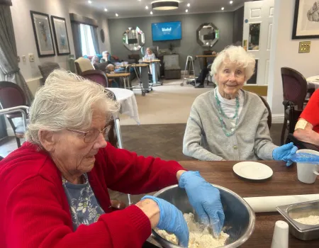 Baking cheese scones