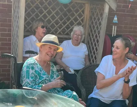 Garden Party at Emily Jackson House 