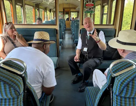 Steam train trip 