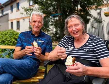 Ice cream smiles at Fairview