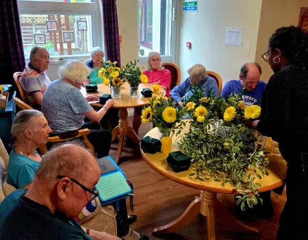 New entertainment - floristry workshop