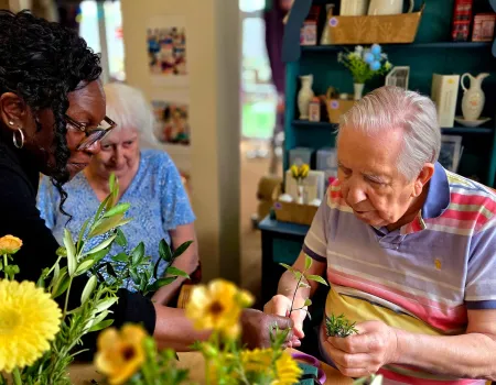 New entertainment - floristry workshop