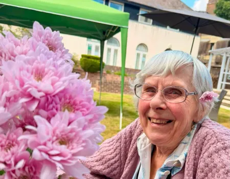 Residents Bloom with Creativity in the Garden