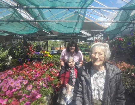 Wonderful morning at Spring Ridge Garden Centre