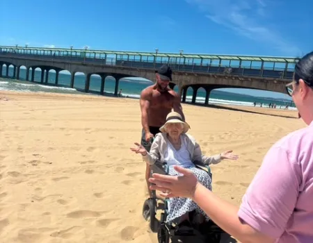 A sunny trip to Bournemouth Beach 